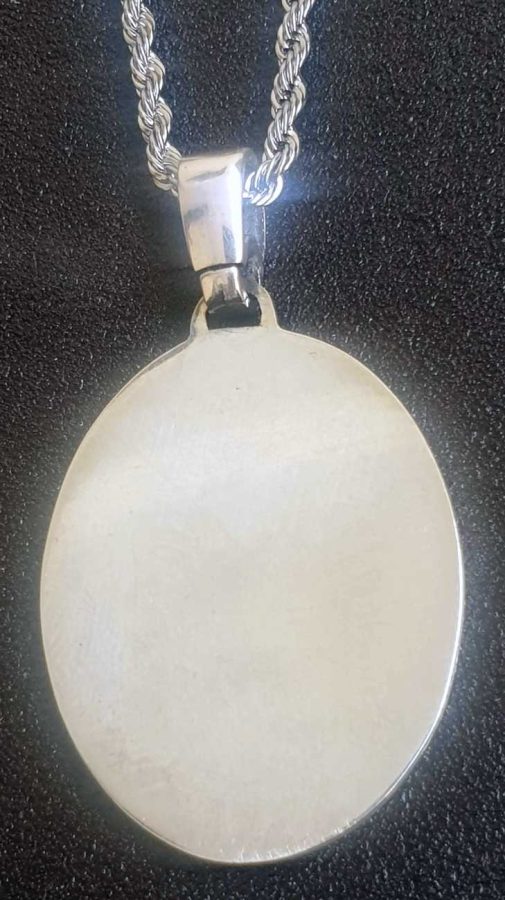 Dije Templario Sello De Abraxas Plata 3,5 Cm 10 Gr Art 1303 - Imagen 6