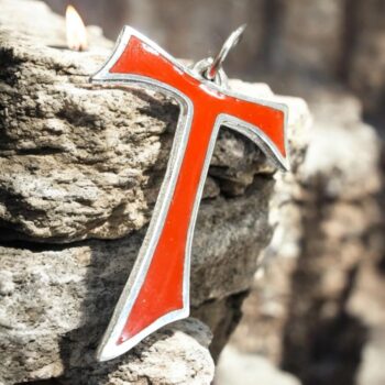 Dije Templario Cruz Tau En Plata 2,7 Cm 4 Gr Art 202