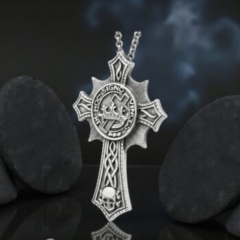 Cruz Caballeros Templarios En Plata 4,5 Cm 13 Gr Art 294