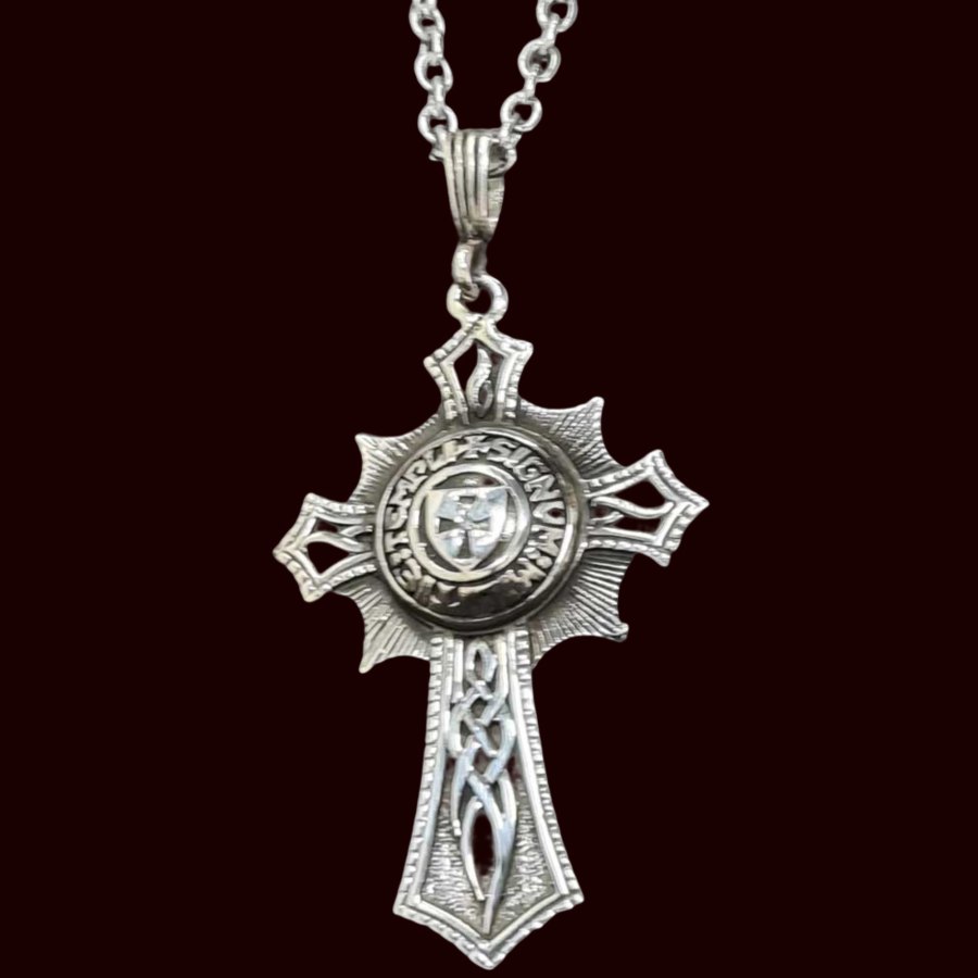 Dije Cruz Caballeros Templarios Plata 5,5 Cm 10 Gr Art 295 - Imagen 4