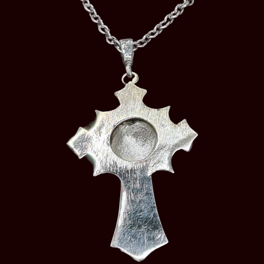 Dije Cruz Caballeros Templarios Plata 5,5 Cm 10 Gr Art 295 - Imagen 5