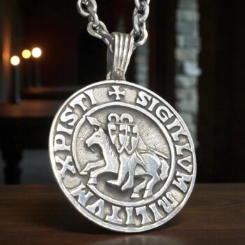 Dije Cruz Caballeros Templarios Plata 4 x 3 Cm 11 Gr Art 297