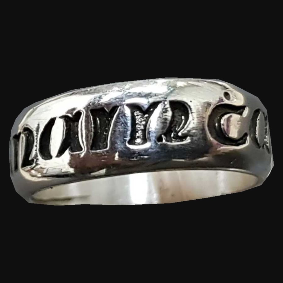 Anillo Celta Claddagh Anam Cara 5,9 Gr 0,70 Cm Ancho Art 485 - Imagen 4