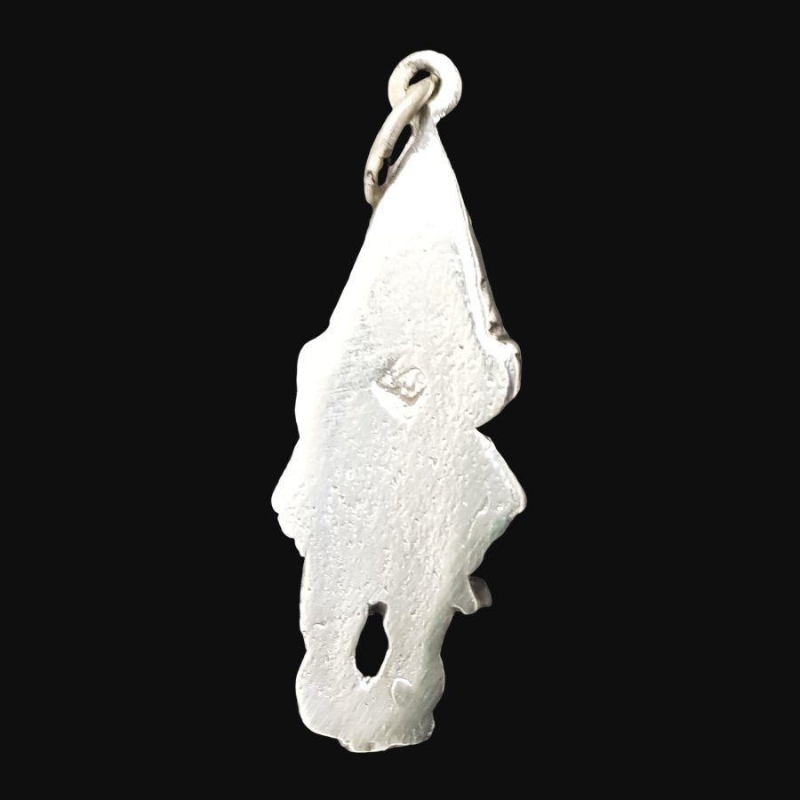 Dije Duende De La Suerte En Plata 3 Cm 3,5 Gr Protección del hogar y abundancia Art 1042 - Imagen 3