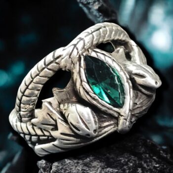Anillo Aragorn Señor De Los Anillos En Plata 12 Gr Art 1068