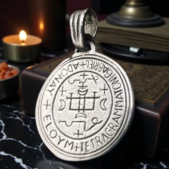 Dije Arcangel Gabriel En Plata 1,8 Cm 4,1 Gr Art 1101