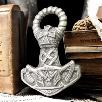 Mjolnir Martillo Thor Vikingo Plata 5 X 3 Cm 15 Gr Art 1155