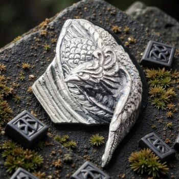 Anillo Ave Fenix Resurgir En Plata 4 X 2 Cm 25 Gr Art 1159