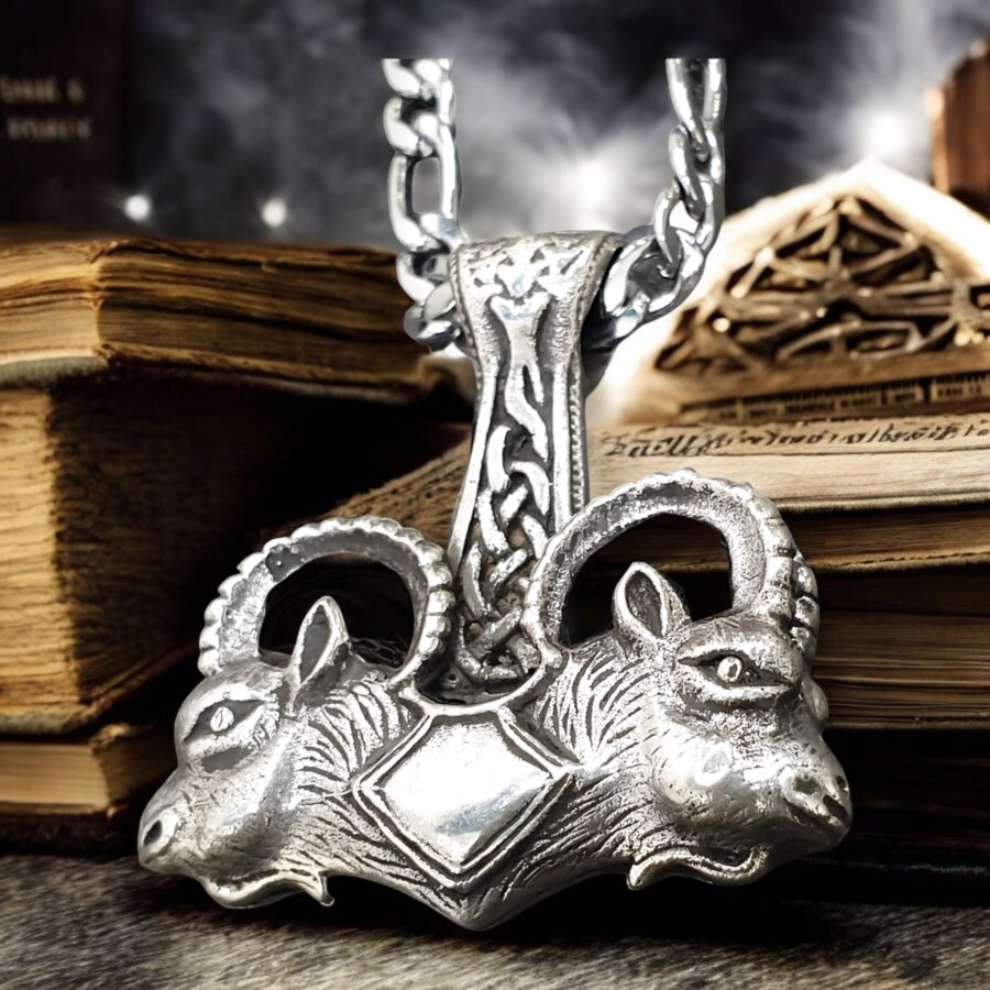 Mjolnir Martillo De Thor Vikingo Plata 4 Cm 20 Gr Art 1214