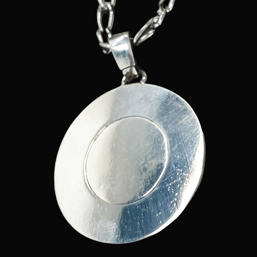 Dije Sello Diosa Hecate Wicca Plata 3 Cm 8 Gr Art 1268 - Imagen 5