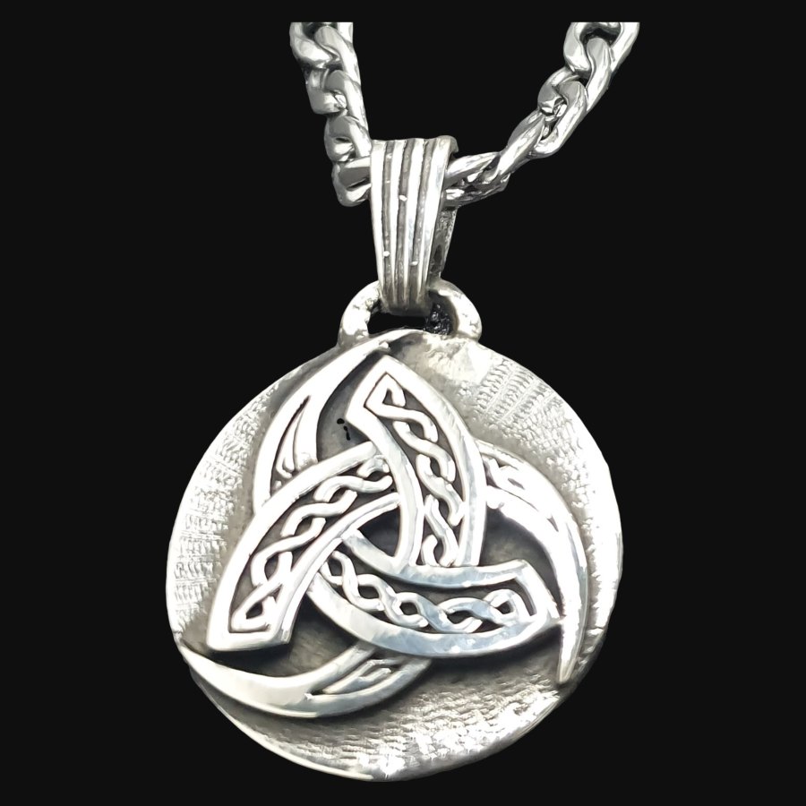 Dije Vikingo Cuernos De Odin En Plata 2,7 Cm 5 Gr Art 1269