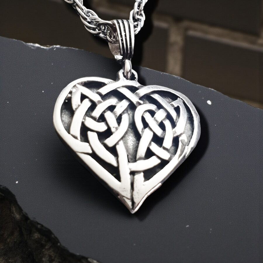 Dije Celta Nudo Perenne Amor En Plata 3 X 2 Cm 12 Gr Art 376