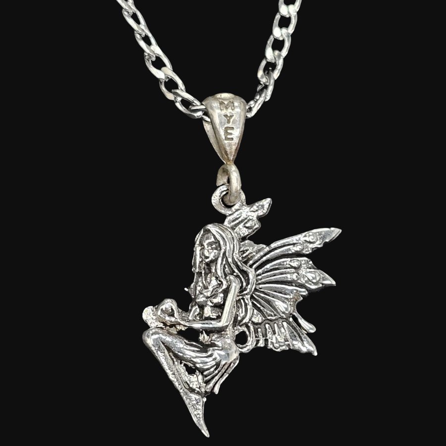 Dije Hada De Plata 3 X 2 Cm 3,7 Gr Suerte, protección, amor Art 445 - Imagen 4
