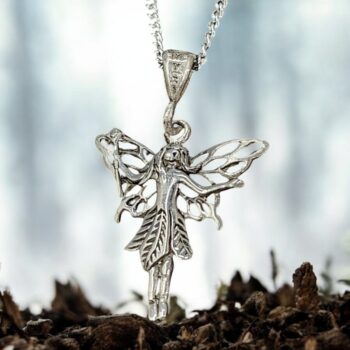 Dije Hada De Plata 3 X 2,5 Cm 3,7 Gr Suerte, protección, amor Art 446