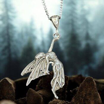 Dije Hada De Plata 3,5 X 2 Cm 5 Gr Suerte, protección, amor Art 453