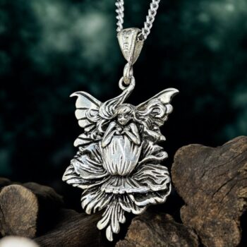 Dije Hada De Plata 3 X 2 Cm 7,8 Gr Suerte, protección, amor Art 455