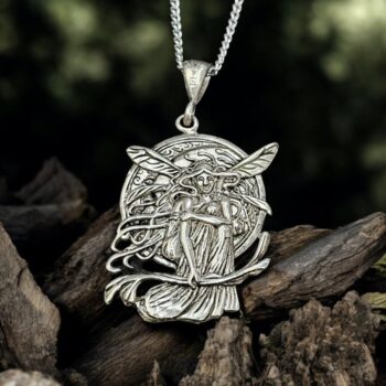 Dije Hada De Plata 3,5 X 2,5 Cm 8,7 Gr Suerte, protección, amor Art 456