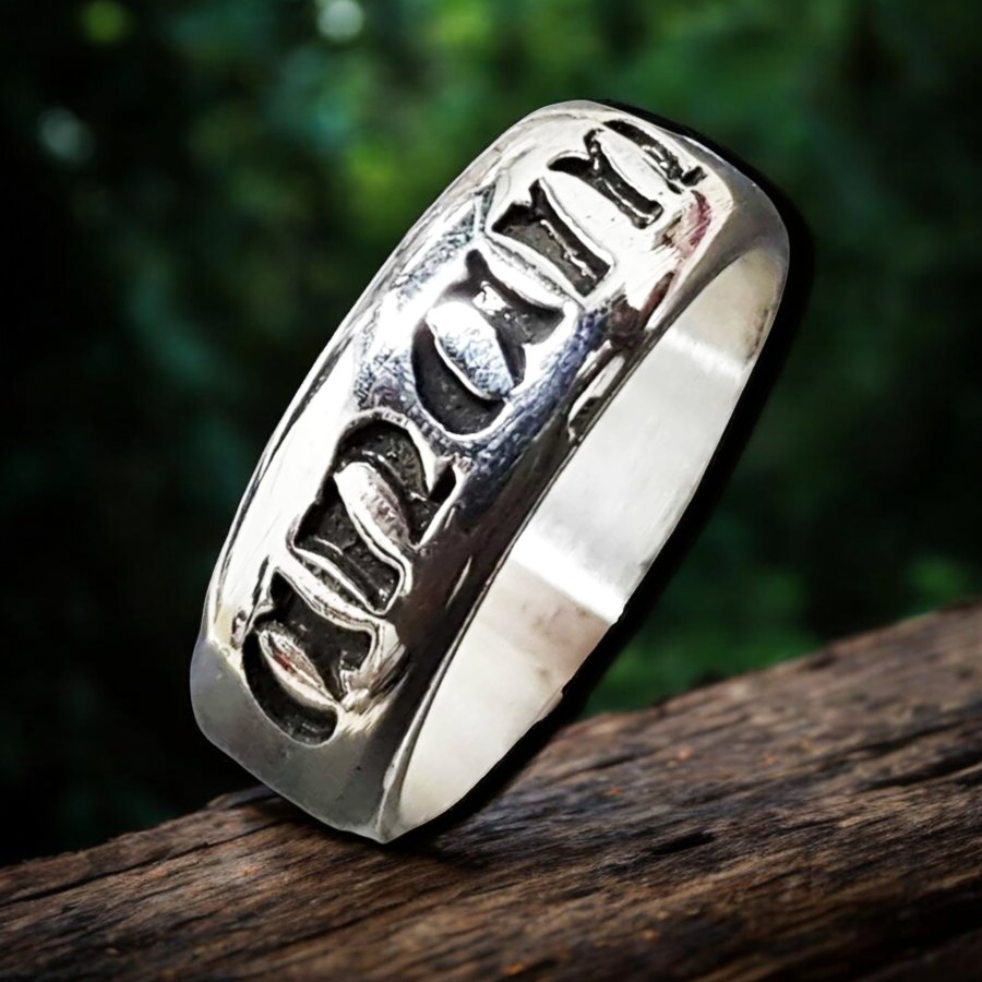 Anillo Celta Claddagh Anam Cara 5,9 Gr 0,70 Cm Ancho Art 485
