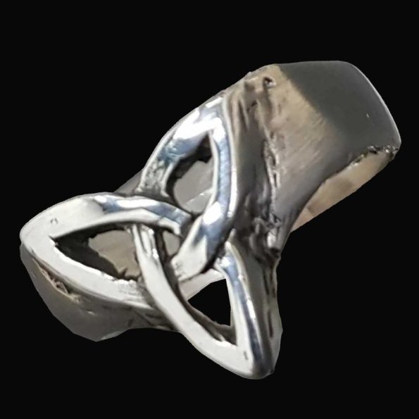 Anillo Celta Triqueta En Plata 5,7 Gr 1,5 Cm Art 490 - Imagen 4