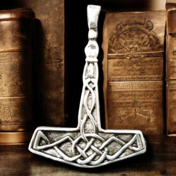 Mjolnir Martillo De Thor Vikingo En Plata 4 Cm 7 Gr Art 528