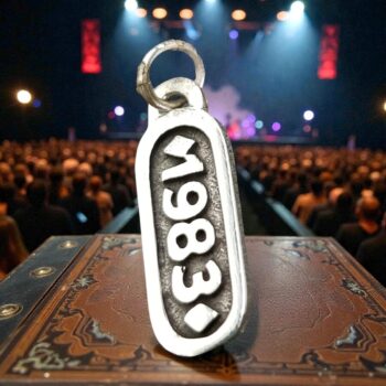 Dije Bon Jovi En Plata 2 Cm 2 Gr Art 580