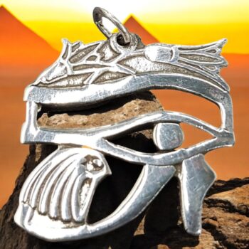 Dije Ojo De Horus Egipcio En Plata 3 Cm 6 Gr Art 609