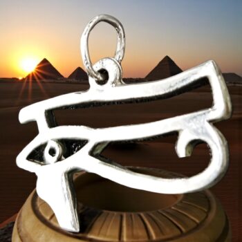 Dije Ojo De Horus Egipcio En Plata 2 X 1 Cm 2 Gr Art 612