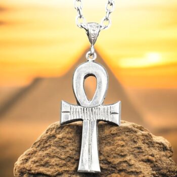Dije Cruz De La Vida Ankh En Plata 5 X 2,5 Cm 7 Gr Art 618