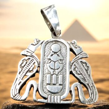 Dije Escarabajo Con Vibora En Plata 3 X 2,5 Cm 5 Gr Art 620