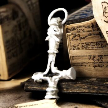 Mjolnir Martillo Thor Vikingo En Plata 2,5 Cm 2 Gr Art 638