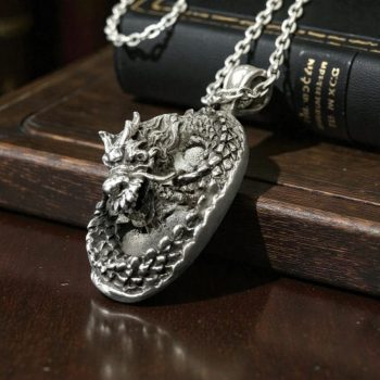 Dije Dragon Chino 4 X 2 Cm En Plata 13 Gr Art 653