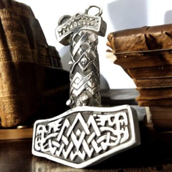 Mjolnir Martillo Thor Vikingo Plata 5 X 3 Cm 12 Gr Art 662