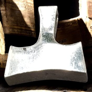 Mjolnir Martillo Thor Vikingo Plata 2 X 2 Cm 13 Gr Art 670