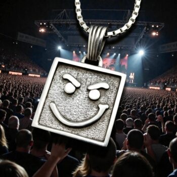 Dije Bon Jovi En Plata 3 X 2 Cm 7 Gr Art 671