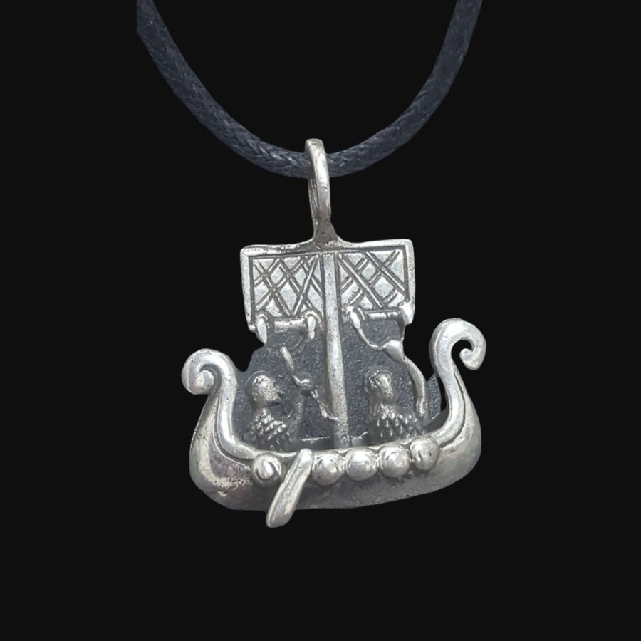 Mjolnir Drakar Vikingo En Plata 2,5 Cm 6,6 gr en Plata Art 688 - Imagen 5
