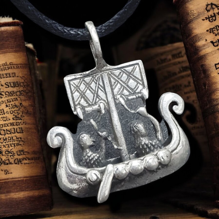 Mjolnir Drakar Vikingo En Plata 2,5 Cm 6,6 gr en Plata Art 688