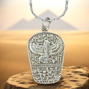 Medalla Isis En Plata 3,5 X 2 Cm 7 Gr Art 691