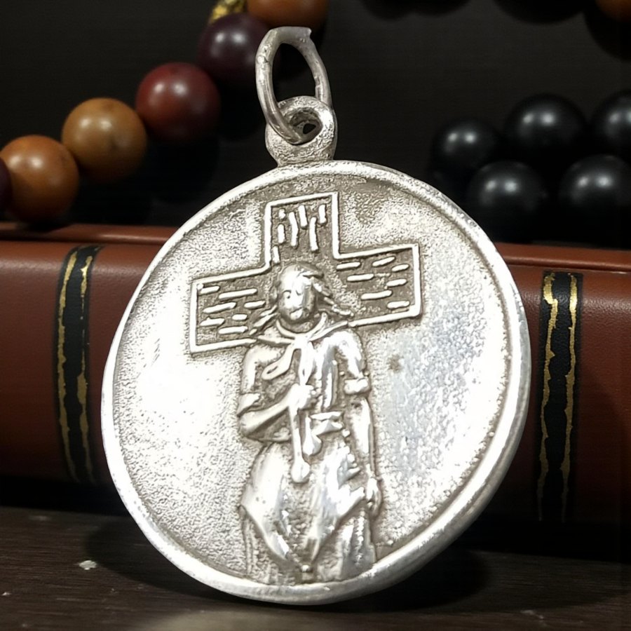 Dije Gauchito Gil En Plata 2,5 Cm 4,4 Gr Art 693
