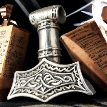 Mjolnir Martillo Thor Vikingo En Plata 5 Cm 28 Gr Art 699