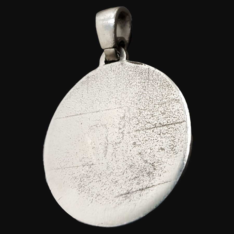 Simbolo Pleyadiano Confianza En Plata 4 X 3 Cm 9 Gr Art 714 - Imagen 4