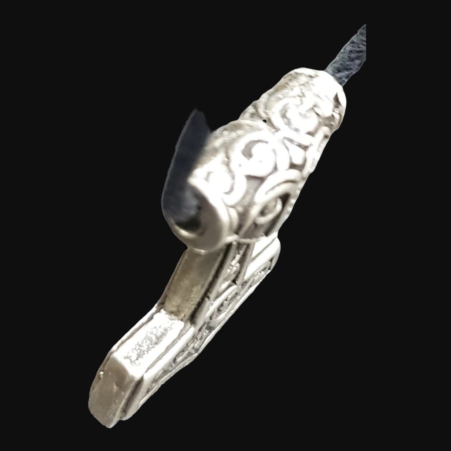 Mjolnir Martillo Thor Vikingo En Plata 3,5 Cm 13,4 Gr Art 725 - Imagen 3