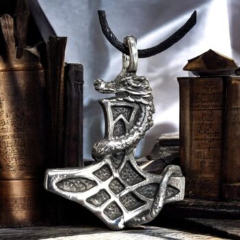 Mjolnir Martillo Thor Vikingo En Plata 4 x 3 Cm 14 Gr Art 728