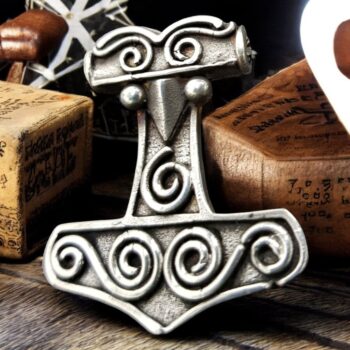Mjolnir Martillo Thor Vikingo Plata 3 X 3 Cm 10 Gr Art 729