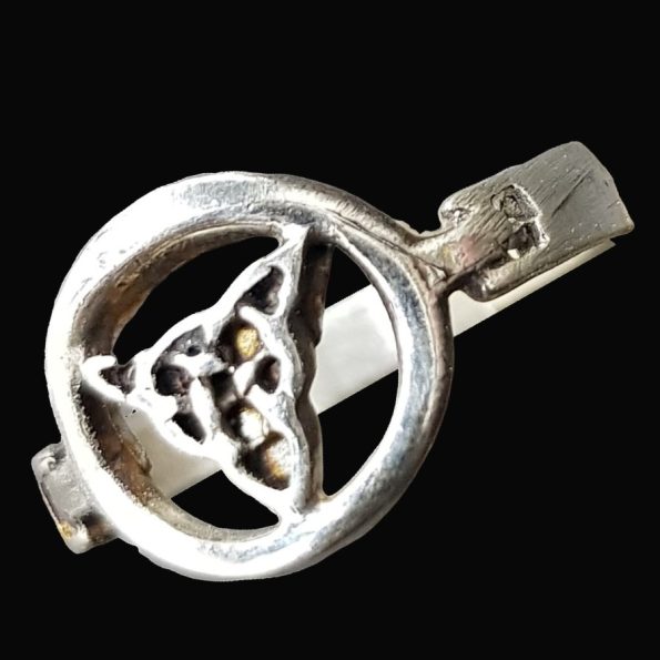 Anillo Celta Triqueta En Plata 3 Gr Ancho 1,1 Cm Art 736