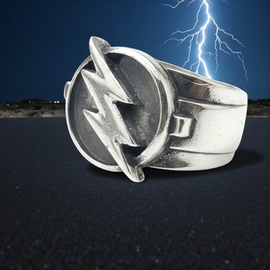 Anillo Flash Reverso En Plata 9 Gr 1,5 Cm Art 811