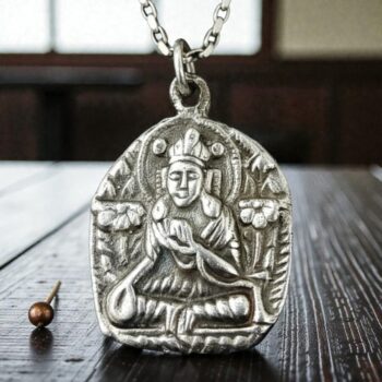 Dije Buda En Plata 2,3 X 2 Cm 6 Gr Budismo Art 912