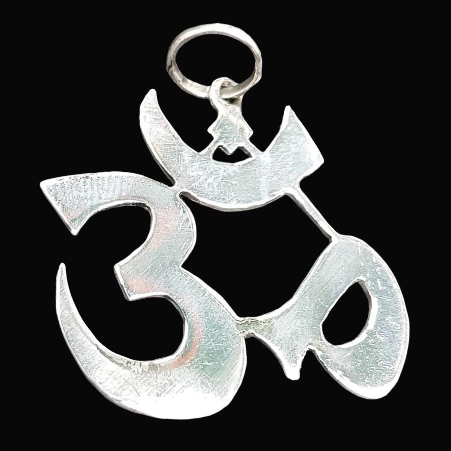 Dije Simbolo Om En Plata 3 X 3 Cm 4 Gr Art 937