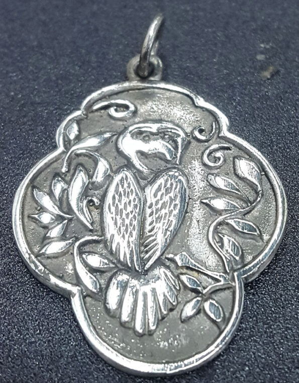 Dije Cabure Plata 3,5 Cm Abundancia, Dinero Y Amor Art 138 - Imagen 4
