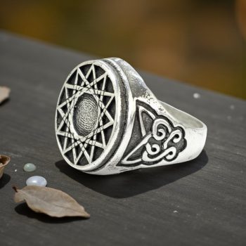 Anillo Estrella 12 Puntas En Plata 1,8 Cm 12 Gr Art 1137