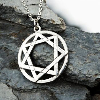 Dije Estrella 7 Puntas 3 Cm Alquimia Plata 5 Gr Art 696